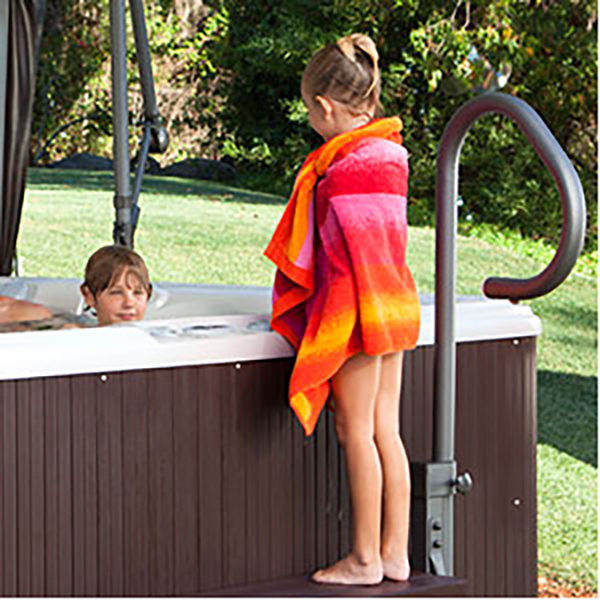 Spa Side Handrail Hot Tub Safety Support Handrail with LED Light 